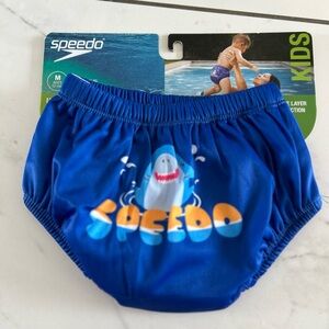Speedo Kids Blue Swim Diaper 12 months